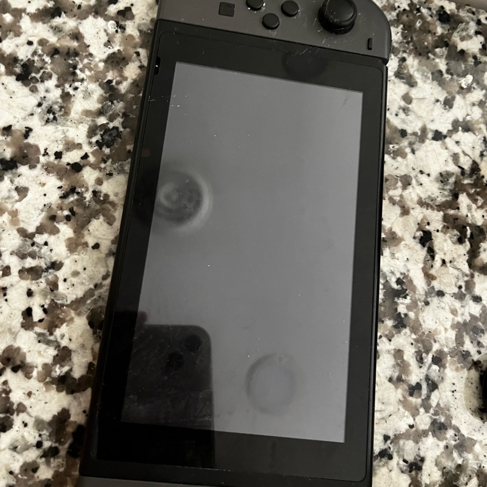 Black Handheld Gaming Console